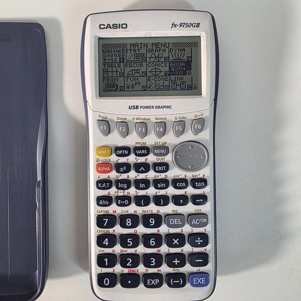 CASIO FX 9750 G II Graphing Calculator